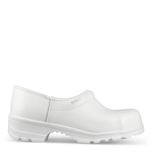 LBS Flex Clog Closed Heel Steel Toe White - 35 - image 3