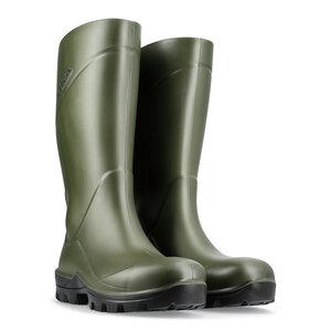 PU Non Safety Boot Green